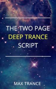 eBook cover The Two Page Deep Trance Script